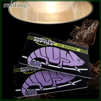 ruyifang Reptile UVB หลอดไฟทดสอบการ์ด UV ทดสอบกระดาษทดสอบมิเตอร์ PET Supplies Turtle ultraviolet Test TOOL