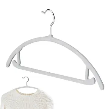 Review -Timmy Plastic Clothes Hangers 50 No Shoulder Bump Suit