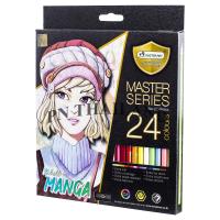 Master Art มาสเตอร์อาร์ต สีไม้มาสเตอร์อาร์ต 24 สี รุ่น มังงะ MASTER SERIES Special Collection MANGA