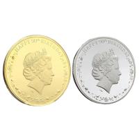 Queen Platinum Jubilee Memorial Coin Canada One Ounce Coin for Queen 90th Birthday Anniversary Commemorative Coins Gold Silver Plated Coin Collectibles Souvenir Party Favors functional