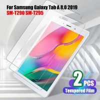 กระจกนิรภัยสำหรับ Samsung Galaxy Tab A SM-T295 SM-T290 8 In Screen ฟิล์มป้องกันป้องกันการขีดข่วนแบบ HD ความแข็ง9H ใสเป็นพิเศษ2019