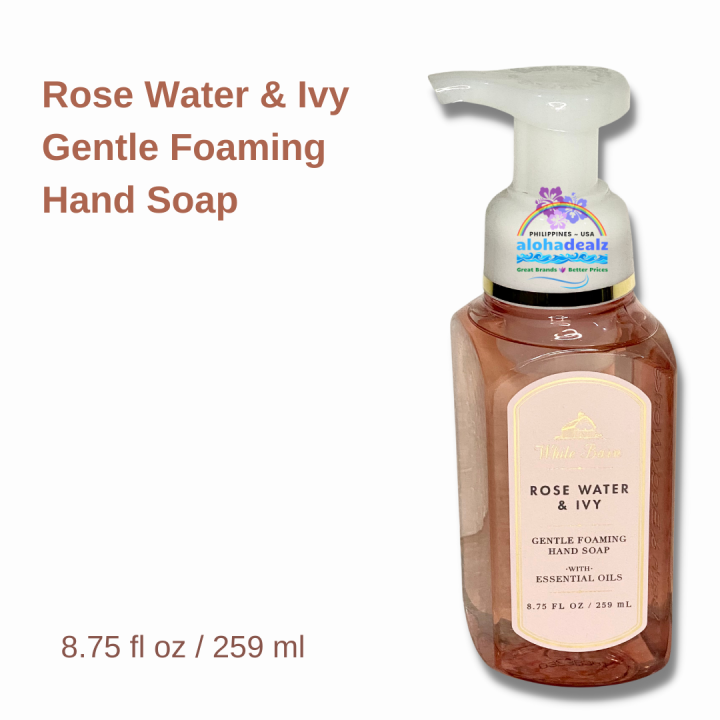 Bath & Body Works Rose Water & Ivy Gentle Foaming Hand Soap 8.75 fl oz