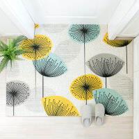 Custom PVC Silk Loop Dust-proof Printed Doormat Geometry Printed Outdoor Rug Mats Shoes Scraper for Bathroom Area Rugs