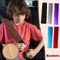 Car Seat Belt Cover Soft Seat Seatbelt Covers Safety Belts Shoulder Protection Warm Plush Adjustable Auto Interior Accessories Seat Covers