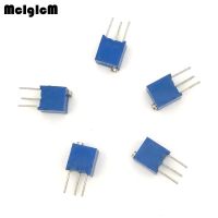 10pcs 3266W 100 200 500 ohm 1K 2K 5K 10K 20K 50K 100K 200K 500K 1M ohm top adjustable precision potentiometer