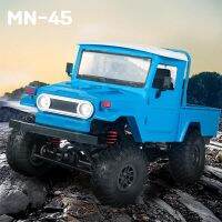 Mn Model MN-45 RTR 1/12 2.4G 4WD drive Multiple Colour Rc Car &amp; Led Light Crawler Kit Conversion Car Boy Toy Gift Phone Camera Flash Lights