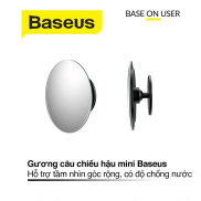 Gương chiếu hậu mini Baseus Blind Spot Mirror bề mặt gương lồi hỗ trợ tầm