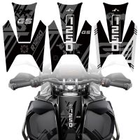 Tank Pad Stickers For BMW R1250GS Triple Black GS R1250 2018-2020 2021 2022 3D Resin Motorcycle Fuel Tankpad Protector Decals