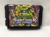 ตลับ Mega drive Teenage Mutant Ninja Turtles -Shredders Re Revenge  ตลับ MD (Repro )