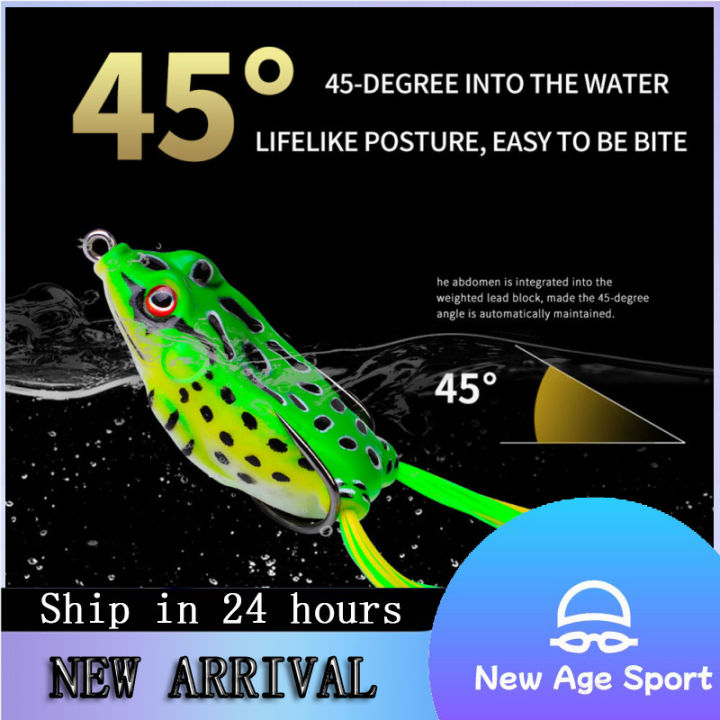 เหยื่อตกปลารูปกบปลอมสำหรับน้ำจืดน้ำเค็มเหยื่อแบบนิ่ม5g-4-3cm-เหยื่อตกปลาตกปลากบที่สมจริงสำหรับเล่นกีฬารุ่นใหม่