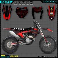 QUEEN X MOTOR Custom Team Graphics Decals Stickers Kit For KTM 2019 2020 SX SXF 2020 2021 EXC XC-W EXC-F 013