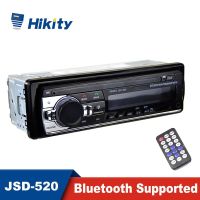 Hikity Autoradio 1 Din บลูทูธวิทยุรถ12โวลต์ Jsd-520 Sd Aux-In Mp3เครื่องเล่น Fm Usb อัตโนมัติสเตอริโอเสียงสเตอริโอในประวิทยุ Coche