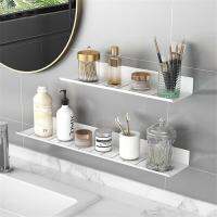 Multi-functional Ventilated And Dry Washstand Shelf Hole-free Perforation-free Toilet Shelf Washing Table Storage Rack Durable Bathroom Counter Storag