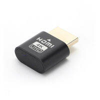 Supermall 4K Ultra High-Definition Gold-Plated Hdmi-Compatible Virtualizer Portable Dummy Plug Edid Display โกงสนับสนุนทุกระบบ