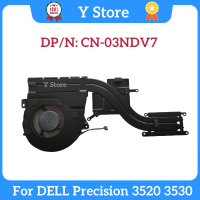 Y Store ใหม่สำหรับ Precision 3520 3530แล็ปท็อปหม้อน้ำพัดลมระบายความร้อน3NDV7 3NDV7 CN-03NDV7ฮีทซิงค์ Fast Ship