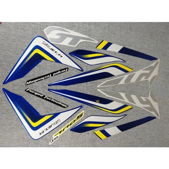 YAMAHA MIO SOUL i 115 14 BLUE Stock Decalsticker | Lazada PH