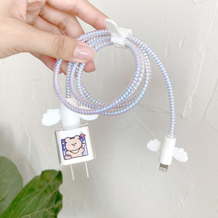 apple-usb-cable-protection-sleeve-5w-charging-cable-bite-cable-implement-anti-break-mobile-phone-cable-rope-cute-cable-implement