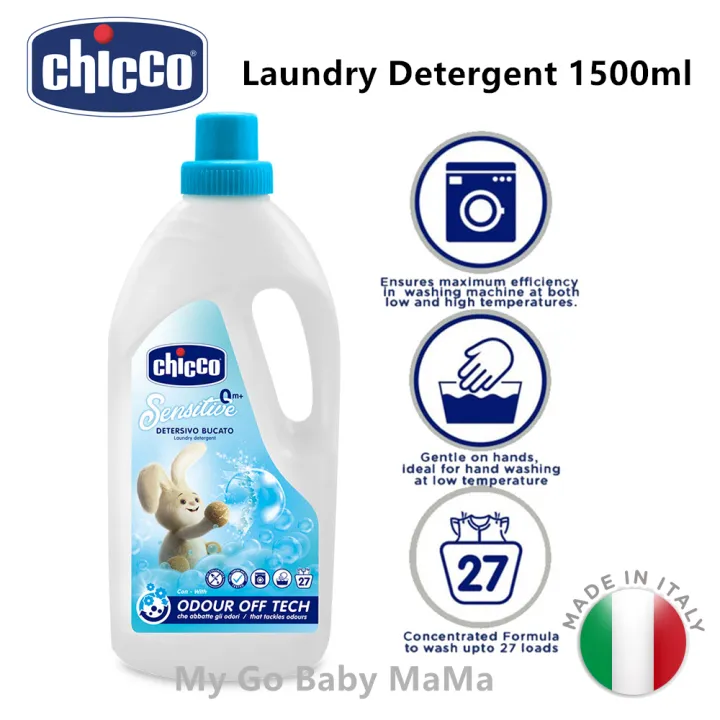 Chicco Sensitive Laundry Detergent (1500ml) | Lazada