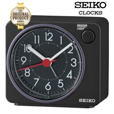 SEIKO Quiet Sweep (Snooze)นาฬิกาปลุก รุ่น QHE100K -สีดำ