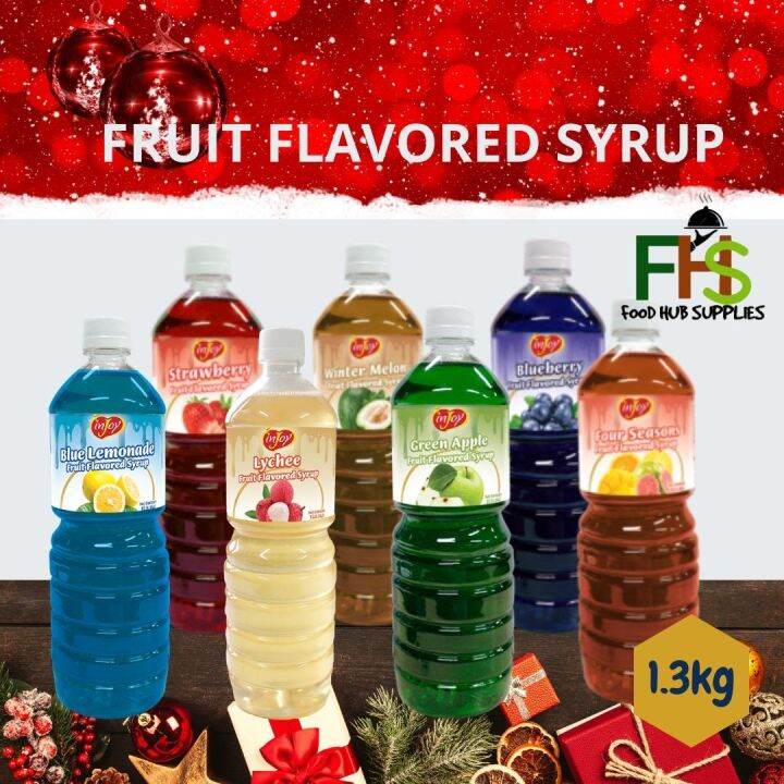 FLAVORED FRUIT SYRUP 1.3kg Lazada PH