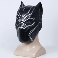 The Avengers Black Panther Latex Mask Headgear Halloween Cosplay Props