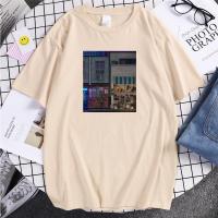 Night Shift Japanese Printing T Shirt Malefashion Harajuku Men T-Shirt Summer Casual Tee Shirts Crewneck Breathable Clothes S-4XL-5XL-6XL