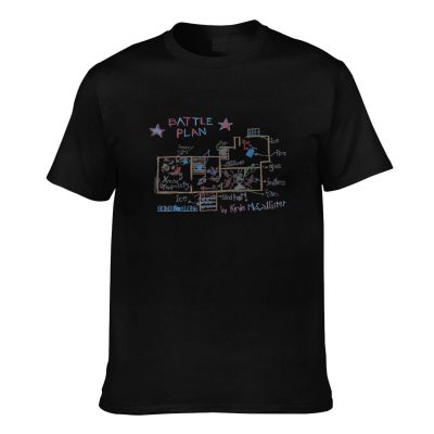 Top Selling Cotton Home Alone Kevin Mcallister Battle Plan Vintage T-Shirt