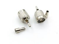 20pcs connector RP-TNC Male Plug (Female Pin) Window RF Connector adapter Crimp RG174 RG316 LMR100 Cable