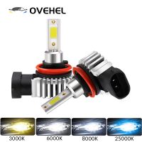 2PCS Car LED Headlight Bulbs 60W 12000LM H11 LED 9006 HB4 9005 HB3 H3 H7 LED H4 H1 Mini Headlight Kit Bulb Fog Car Light Bulbs  LEDs  HIDs