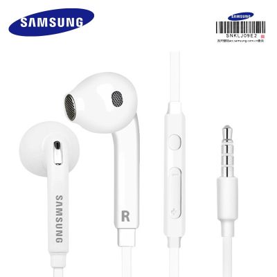 SAMSUNG EO-EG920หูฟัง Note3ชุดหูฟังแบบมีสายพร้อมไมโครโฟนสำหรับ Samsung Galaxy S6 S8โทรศัพท์มือถืออินเอียร์