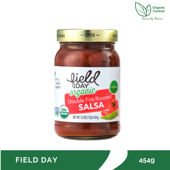 Field Day Organic Medium Double Fire Roasted Salsa 454g Lazada PH