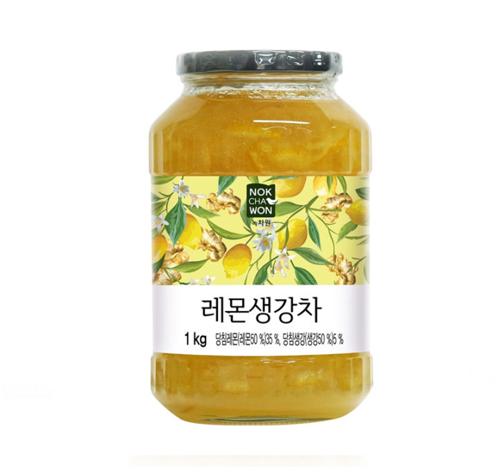 Korean Lemon & Ginger Tea 1kg Korean Foods Korean Products Korean Tea