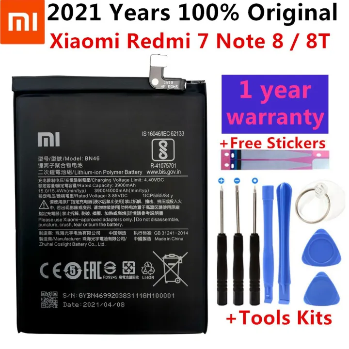 Original Factory100% Original Replacement Battery BN46 For Xiaomi Redmi ...