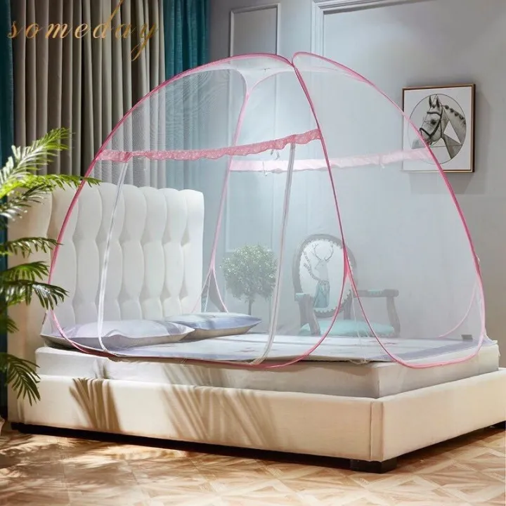 Anti Mosquito1.8 King1.5 Queen Size Indoor Folded Mosquito Net for Beds ...