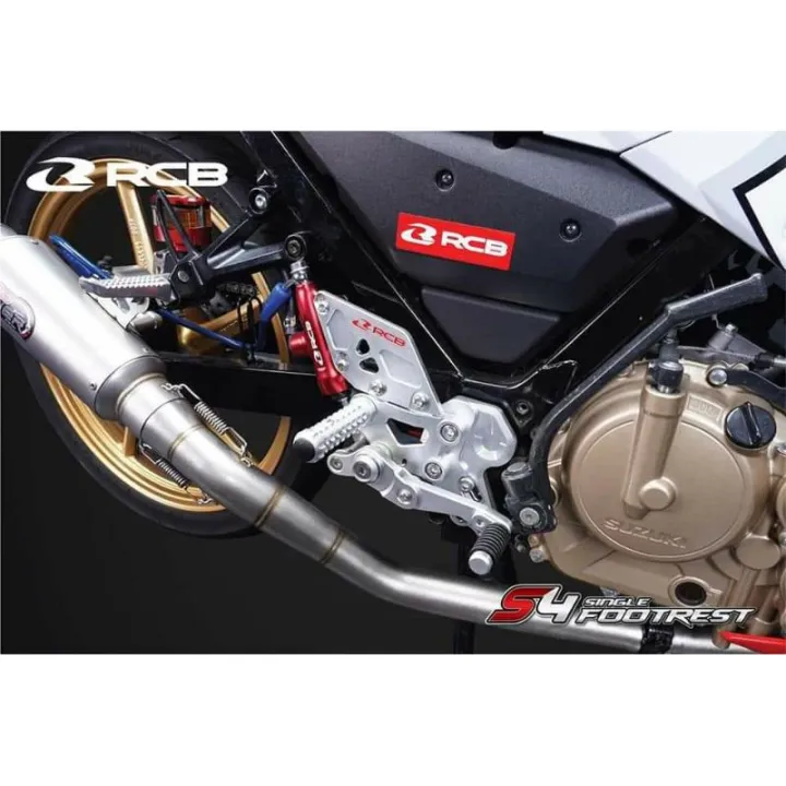 RCB Single Shifter (Rearset) R150 / Raider 150 Carb and FI (S4 version