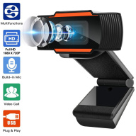 Webcam máy tính có mic thu âm sắc nét FullHD 720P bảo hành 24 tháng - Webcam học online giá rẻ thumbnail