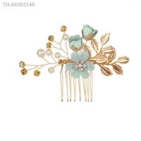 ⊕❀☒ Bridal Hair Accessories Handmade Hot Pink blue white purple green Flowers Hairpins Handmade Pearl Jewelry Vintage Hair Combs