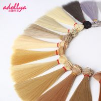 【HOT】♨♂ Adollya BJD Hair Dolls Accessories Wigs Straight High-Temperature 15x100cm Tress