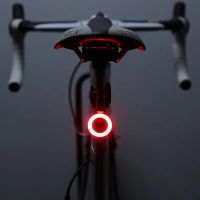 Bike Light Waterproof Cycling Helmet Taillight Lantern for Bicycle LED USB Rechargeable Safety Night Riding Rear Light