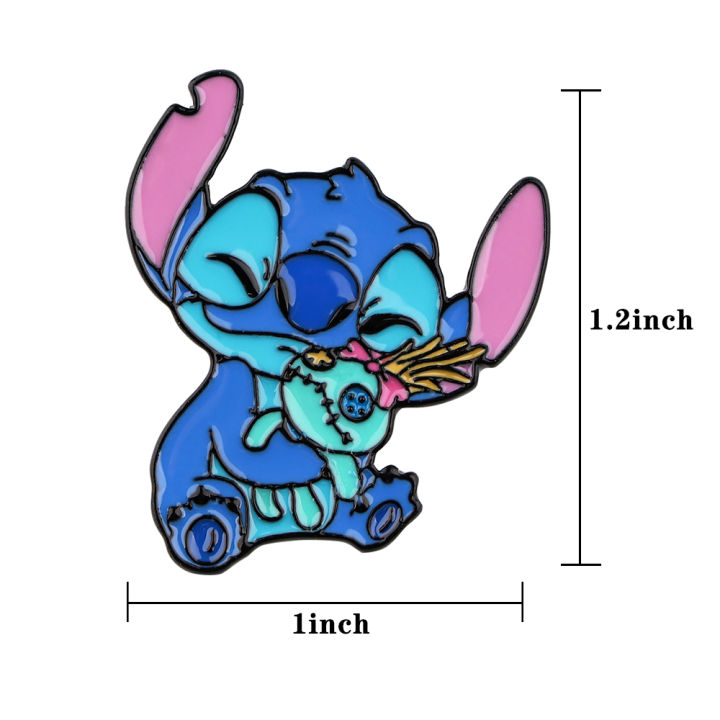 stitch-cute-manga-badges-with-anime-brooches-for-women-badges-on-backpack-enamel-pin-lapel-pins-new-year-gift-accessories
