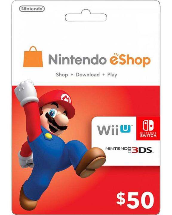 Nintendo eShop $50 Digital Card