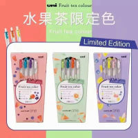 Uni Ball One Ink Gel Pen Set UMN-S 0.38Mm Fruit Tea Color Japan
