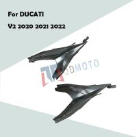 For DUCATI V2 2020 2021 2022 Motorcycle Accessories Unpainted Fuel Tank Left and Right Side Plates ABS Injection Fairing