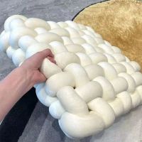 Square Soft Knot Cushion Bed Filler Pillow Home Decor Cushion Ball Plush Throw Pillow Cute Pillow Chair Cushion sofa pillows