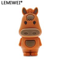 Lemiwei USB 2.0 Memory Stick Mini USB Pendrive Drive Animal Pen Drive Usb Stick Cartoon Zodiac Horse 8GB 16GB 32GB 64GB