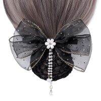 Korean Style Tulle Professional Head Flower  Fashion Bow Hair Accessories for women