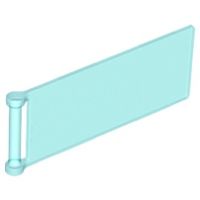 Lego part (ชิ้นส่วนเลโก้) No.30292 / 35252 / 72154 Flag 7 x 3 with Bar Handle