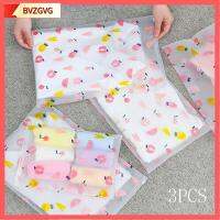 BVZGVG 3PCS ชัดเจน เครื่องสำอาง ผนึก ถุงบรรจุ กระเป๋าเดินทาง กระเป๋าเดินทาง กระเป๋าเก็บของ