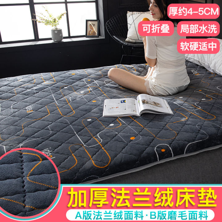hot-ขายส่งที่นอนที่นอนเบาะแข็งหอพักนักเรียนผ้าห่มเดี่ยวเตียงหนาที่นอนบ้านคู่บางให้เช่า