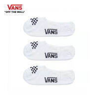 VANS CLASSIC CANOODLE 7-10 3PK WHITE-BLACK ถุงเท้า **ถุงเท้าเป็นไซส์ US Women  สามารถดูตารางเทียบไซส์จากข้อมูลสินค้าเพิ่มเติม**